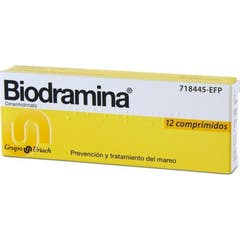 Biodramina 50mg 12comp