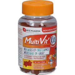 Forté Pharma MultiVit' Kids Defensas & Crecimiento 60 Gummies
