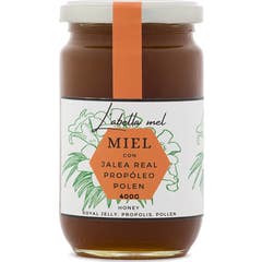 L'Abella Mel Miele con Pappa Reale Propoli e Polline 400 g
