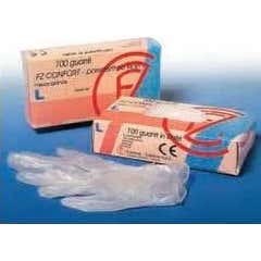 Farmac-Zabban FZ Confort Guantes de Vinilo Confort S 100uds