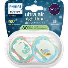 Philips Avent Ultra Air Nighttime Camaleón Mono 6-18M 2uds
