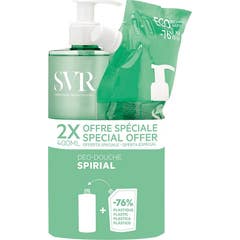 SVR Spirial Żel pod prysznic dezodorant + Uzupełnienie