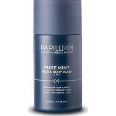 Papillon Pure Mint Champú Cabello Barba Cuerpo 100ml