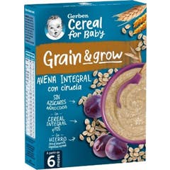 Gerber Porridge Integrale di Avena con Prugne 250g