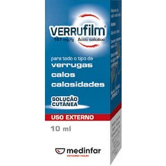 Medinfar Verrufilm Ácido Salicílico 167mg/g Solução Cutânea 10ml