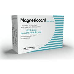 Tecnimede Magnesiocard Sem Açúcar Pó Oral 1229.6mg 20 Saquetas