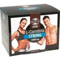 Naturmil L-carnitina Strong 3000 Mg 20 Ampollas De 15 Ml