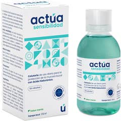 Actúa Sensibilidad colutorio sabor menta 250 ml