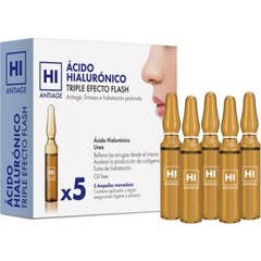 Redumodel Ampollas Ácido Hialurónico Triple Efecto Flash 5x10ml