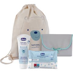 Chicco Natural Sensation Set Cambio de Pañal 4 uds