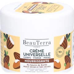 Beauterra Crema Universal Nutritiva Manteca de Karité 400 ml