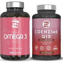 HN Pack Premium Omega 3 120 caps + Coenzima Q10 120 caps