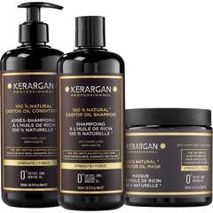 Kerargan Trio Anticaída Aceite de Ricino 3x500ml