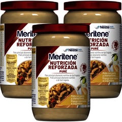 Meritene Verstärkte Ernährung Hühner-Püree mit Pasta und Champignons 3x300 g