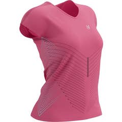 Compressport Performance Ss T-Shirt W Aqua Hot Pink Talla M 1ud