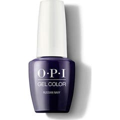 Opi Gel Color Esmalte Uñas Russian Navy Morado Oscuro 15ml