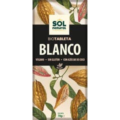 Sol Natural Tableta Chocolate Blanco Bio 70g