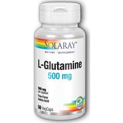 Solaray L-Glutamin 500mg 50 kapsler