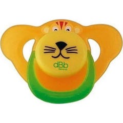 dBb Remond Chupete Silicona León Amarillo 2da Edad 1ud