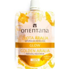 Orientana Aralia Mascarilla Facial Iluminadora Dorada 30ml