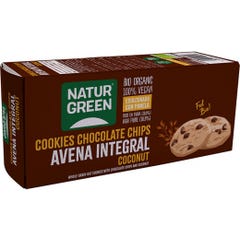 Biscotto Naturgreen all'avena integrale con cocco biologico 140g