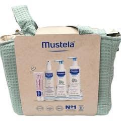 Mustela Bebé Set Neceser Bolsa Carrito Menta Piel Normal