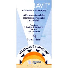 Fresenius Sifravit Silicone foil 3 X 12 Cm S