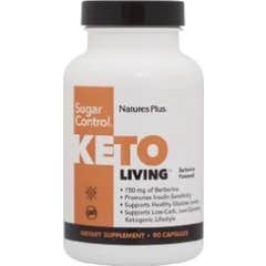 NaturesPlus Keto Living Sugar Control 90Caps