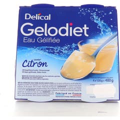 Delical Gelodiet Water Gel Citr 4X120