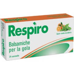 Montefarmaco Respiro Caramelle Balsamiche Menta Mandarino 70g