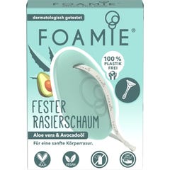 Foamie Pan Afeitado Aloe Aguacate 70g