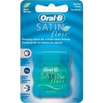 Oral-B Satin Floss Zahnseide mit Wachs 25 m 1 Stck.