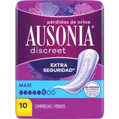 Ausonia Discreet Maxi 10 uds