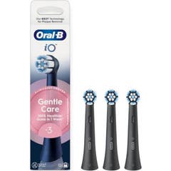 Oral-B Io Gentle Care Cepillo Negro 3 uds