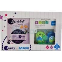 Arnidol gel stick 15g + chupetes MAM Original tetina de seda 2uds