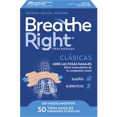 Breathe Right® Large Nasal Strips 30 pieces