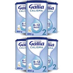 Gallia Calisma Pack Infant Milk 2 6-12M 6x830 g