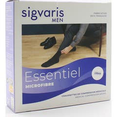 Sigvaris Men Essentiel Microfibra 2 Calcetín Marino ML 1 Par