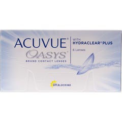 Krzywa Acuvue® Oasys® 8.4 6 sztuk dioptrii -9,50