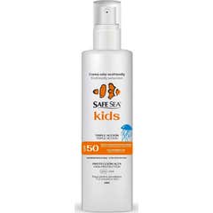 Safe Sea Kids specialmåler solcreme SPF50 + spray 100ml