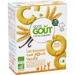 Galleta redonda Goodgout Vainilla 80 g