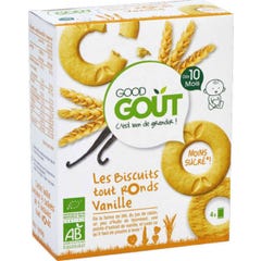 Goodgout Biscotto tondo Vanill 80G