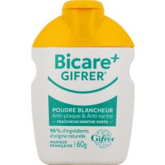 Gifrer Bicare+ Witte Poeder Verfrissende Groene Munt 60 g