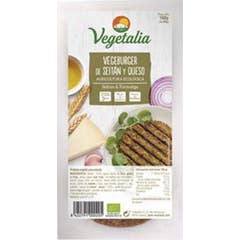 Vegetalia Seitan e Cheese Burger Vegan Bio 2 pezzi