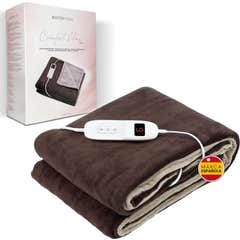 Boston Tech Elektrisk Dobbelt Tæppe Comfortmax 180 x 130 cm