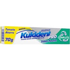 Kukident PROcomplete crema adhesiva sabor neutro 70g