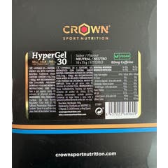 Crown Sport Nutrition HyperGel 30 Hydro Neutro Cafeína 10x75 g