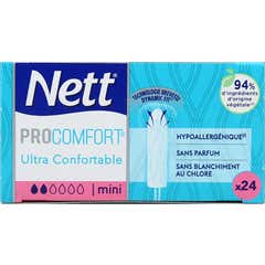 Nett ProComfort Tampones Mini 24uts