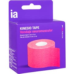Interapothek Kinesio Tape Bandage Fuchsia 5 cm x 5 m