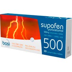 Basi Supofen Paracetamol 500mg 20comp